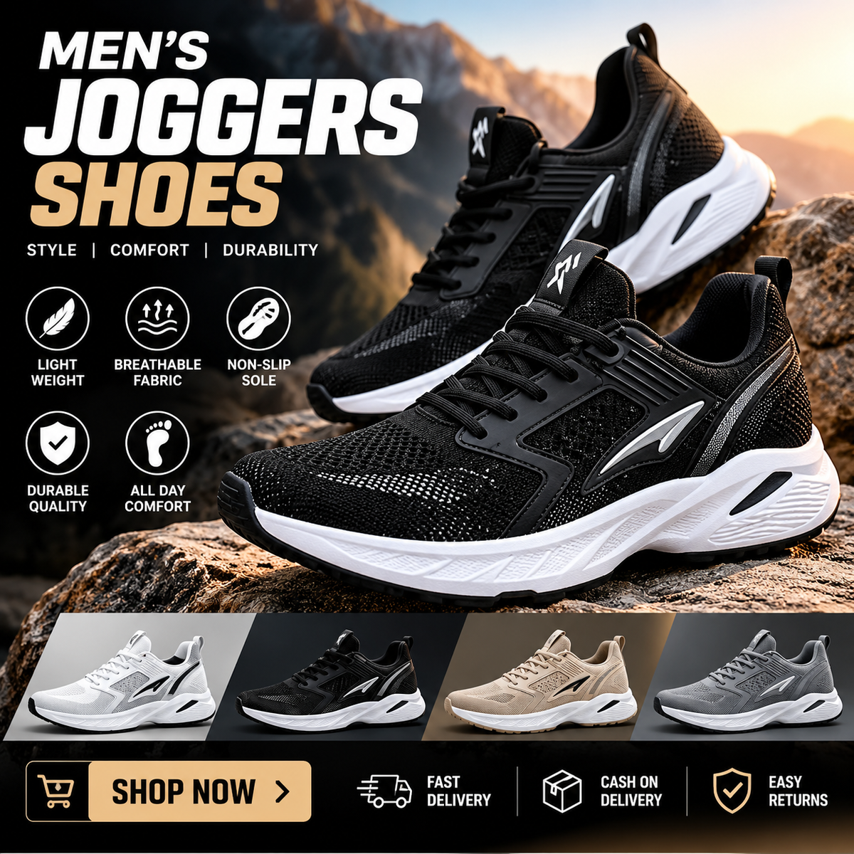 Mens Wear Joggers